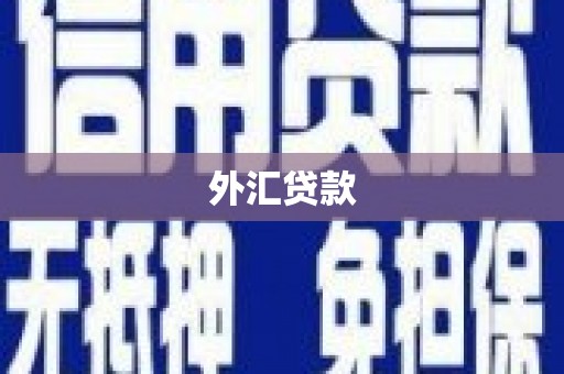 赤峰外汇贷款