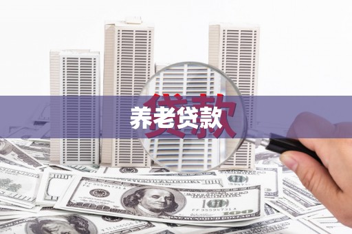 吴堡养老贷款