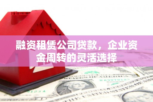 碌曲融资租赁公司贷款，企业资金周转的灵活选择