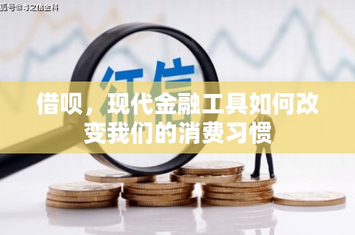 武邑借呗，现代金融工具如何改变我们的消费习惯
