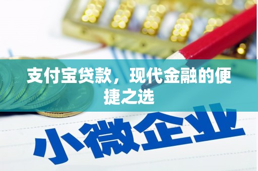 耀州支付宝贷款，现代金融的便捷之选