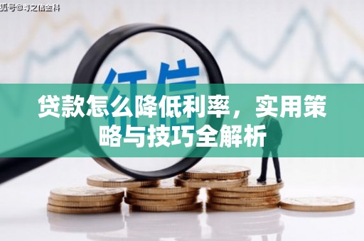 积石山贷款怎么降低利率，实用策略与技巧全解析