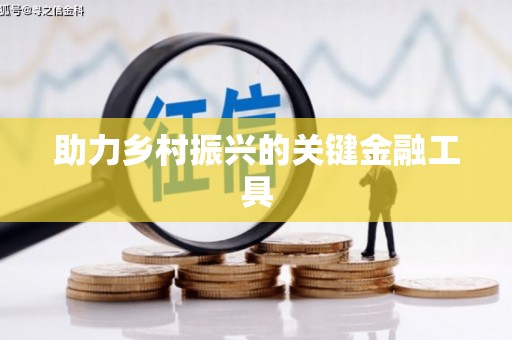 蒙阴助力乡村振兴的关键金融工具