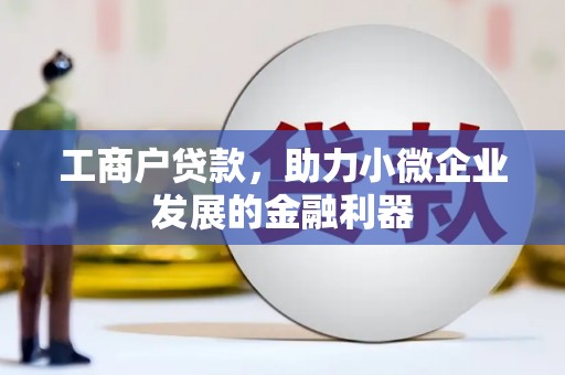 固始工商户贷款，助力小微企业发展的金融利器