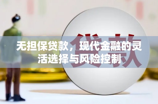 安远无担保贷款，现代金融的灵活选择与风险控制