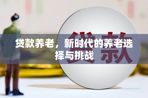 泸溪贷款养老，新时代的养老选择与挑战