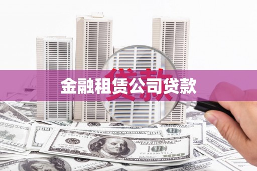大社金融租赁公司贷款