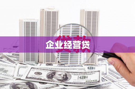 滨海企业经营贷