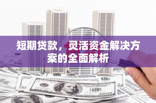 温宿短期贷款，灵活资金解决方案的全面解析