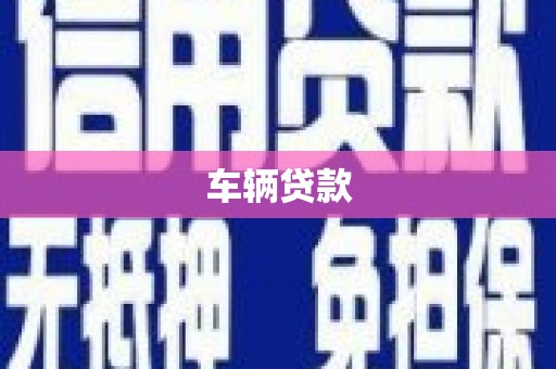 宁化车辆贷款